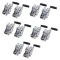 Fulton 1,100 lb Marine Trailer Winch 10-Pack with 7" Handle for Strap or Rope Use