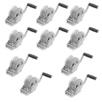Fulton 10-Pack 1.3K marine trailer winch bundle with 8-inch manual handle
