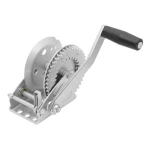 Fulton 1,300 lb Marine Trailer Winch 8-Pack with 8″ Manual Handle and Zinc Finish