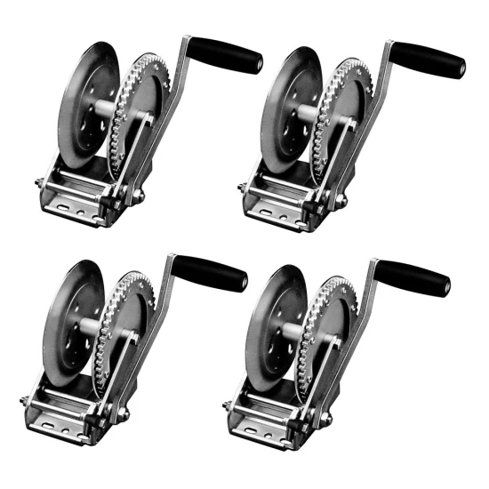Fulton 1,800 lb single-speed trailer winch with 8 inch handle and no strap