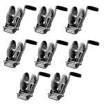 Fulton 8-pack 1,800 lb single-speed trailer winches with 8 inch handle no strap