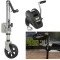 Fulton XLT Boat Trailer Winch 1500 lbs + Trailer Jack Sharkskin Saltwater Tested 1500 lbs 5 Year Warranty + Hardware Bolt-On Side Mount