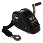 Fulton 1.5K XLT Marine Trailer Winch with Strap and Handle – Bundle of 10