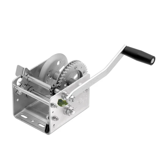 Fulton 2K Two-Speed Heavy Duty Trailer Winch Bundle with 6-1/4" Handle