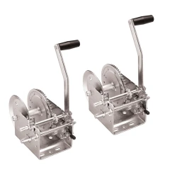 Fulton 2x 2.6K 2-Speed Heavy Duty Trailer Winch w/ 10" Handle
