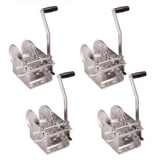 Fulton 2-Speed Heavy Duty Trailer Winch with 10" Handle – 2,600 lb Capacity
