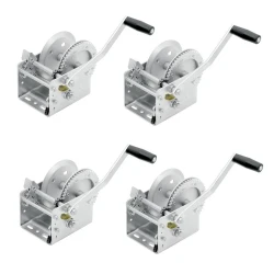 Fulton 4x 2.6K 2-Speed Heavy Duty Trailer Winch w/ 6-1/4" Handle