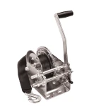 Fulton 2-Speed Heavy Duty Trailer Winch Bundle with Strap and Handle – 10 Pack