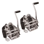 Fulton 2,600 lb Two-Speed Trailer Winch with Strap and Handle – Heavy Duty