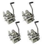 Fulton 3,200 lb 2-Speed Heavy Duty Trailer Winch with Cable Only and 10" Handle