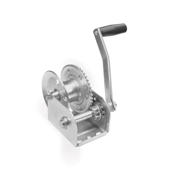 Fulton 1,000 lb Brake Winch 2-Pack, Clear Zinc, Automatic Load-Holding