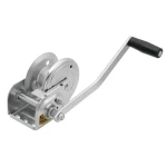 Fulton 1K Brake Winch Bundle with Plated Gear Cover and No Strap