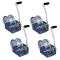 Fulton 1,500 lb Automatic Brake Winch 4-Pack with Plated Gear Cover (No Strap)