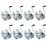 Fulton 2,500 lb automatic brake winch with cable bundle of 8