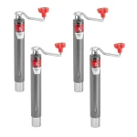 Bulldog 4-Pack 2K A-Frame Trailer Jacks with 10" Lift and Topwind Handle