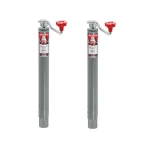 Bulldog 2K A-Frame Trailer Jack Bundle with 10 Inch Lift and Topwind Handle