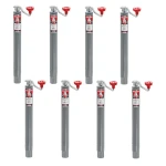 Bulldog 2K A-Frame Round Trailer Jacks 10 Inch Lift Topwind 8-Pack