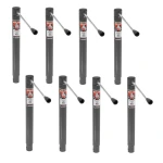 Bulldog 8-Pack 2K Round A-Frame Trailer Jacks with 15" Lift and Sidewind Handle