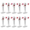 Bulldog 2K pipe mount swivel trailer jack pack of 10 with 10-inch topwind lift