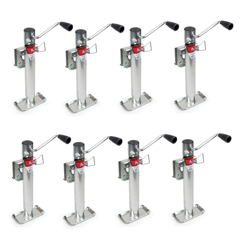 Bulldog 2K Snap Ring Swivel Trailer Jack 10 Inch Sidewind 10-Pack