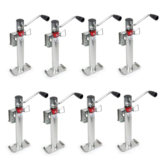 Bulldog 2K Snap Ring Swivel Trailer Jack 10 Inch Sidewind 10-Pack