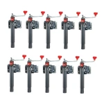 Bulldog 2K Snap Ring Swivel Trailer Jack 10″ Lift Bolt-On Topwind – Set of 10
