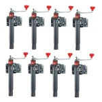 Bulldog 8x 2K Snap Ring Swivel Trailer Jack 10” Lift Topwind Bolt-On Bulldog 2,000 lb Snap Ring Swivel Trailer Jack Bolt-On Topwind 10” Lift Pack of 8 – Compatible with Dexter and Al-Ko