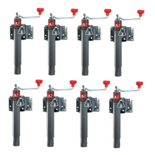 Bulldog 8x 2K Snap Ring Swivel Trailer Jack 10” Lift Topwind Bolt-On Bulldog 2,000 lb Snap Ring Swivel Trailer Jack Bolt-On Topwind 10” Lift Pack of 8 – Compatible with Dexter and Al-Ko