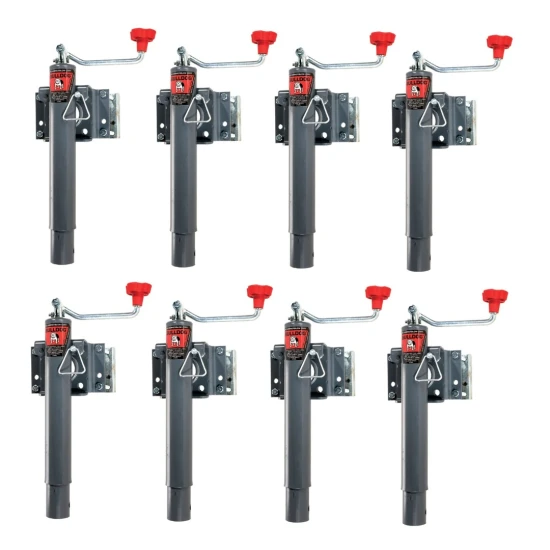 Bulldog 8x 2K Snap Ring Swivel Trailer Jack 10” Lift Topwind Bolt-On Bulldog 2,000 lb Snap Ring Swivel Trailer Jack Bolt-On Topwind 10” Lift Pack of 8 – Compatible with Dexter and Al-Ko