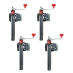 Bulldog 2K Snap Ring Swivel Trailer Jack Topwind 10″ Lift 4-Pack