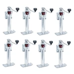 Bulldog 2K Snap Ring Swivel Trailer Jack 15″ Topwind Lift Corrosion Resistant Set of 8