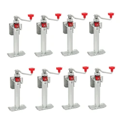Bulldog 8x 2K Bolt-Thru Swivel Trailer Jack w/ 10" Lift Topwind Corrosion Resistant