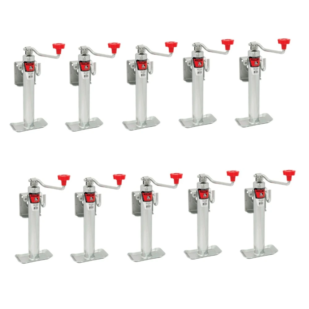 Bulldog 2K Bolt-Thru Swivel Trailer Jack Topwind 10″ Lift 10-Pack Bulldog 2K Bolt-Thru Swivel Trailer Jack 10″ Lift – Pack of 10