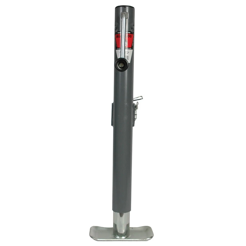 8-pack Bulldog 2K sidewind pipe-mount swivel trailer jacks 15″ lift