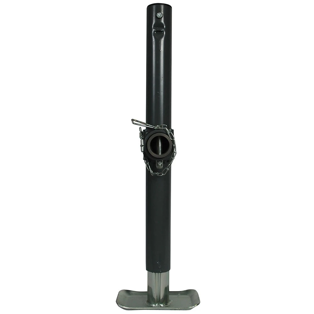 8-pack Bulldog 2K sidewind pipe-mount swivel trailer jacks 15″ lift