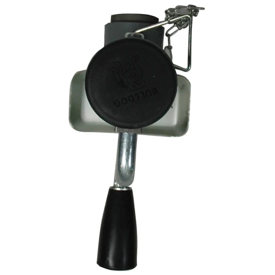 Bulldog 4-pack 2000 lb round pipe-mount swivel trailer jack 15″ lift