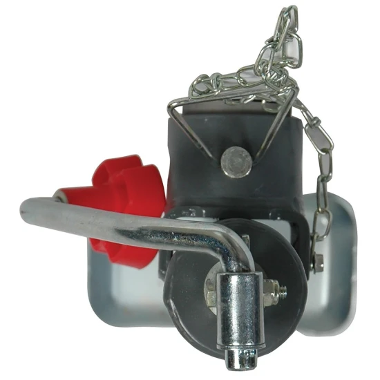 Bulldog 5K Pipe Mount Swivel Trailer Jack with Topwind Handle – 15" Lift, Set of 8