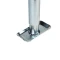 Bulldog 5K Pipe Mount Swivel Trailer Jack with Sidewind Handle and 15" Lift – 4 Pack