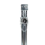 Bulldog 5K Pipe Mount Swivel Trailer Jack with Sidewind Handle and 15" Lift
