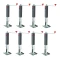 Bulldog 8-Pack 10K Square Topwind Weld-On Trailer Jacks 15″ Lift Footplate