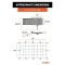 CURT 50x30.5 Aluminum Hitch Cargo Carrier with Folding Ramp, Cargo Net & Hitch Lock