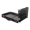 CURT 50x30.5 Folding Aluminum Hitch Cargo Carrier with Ramp, Straps & Anti-Rattle Pin