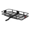  CURT 60x24 Fixed Shank Basket Hitch Cargo Carrier with Net and Anti-Rattle Pin