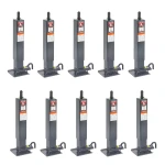 Bulldog 12,000 lb Square Trailer Jack Topwind 26″ Lift – 10 Pack