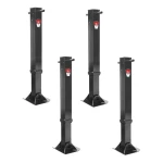 Bulldog 45K Weld-On Trailer Jack 17 inch Fixed Leg Heavy Duty