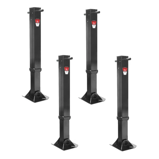 Bulldog 45K Weld-On Trailer Jack 17 inch Fixed Leg Heavy Duty