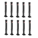 Bulldog 45K Weld-On Trailer Jack Fixed Leg 17-inch Lift (10 Pack)
