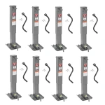 Bulldog 12K Square Trailer Jack 26 Inch Lift Sidewind Non Spring Return (Pack of 8)