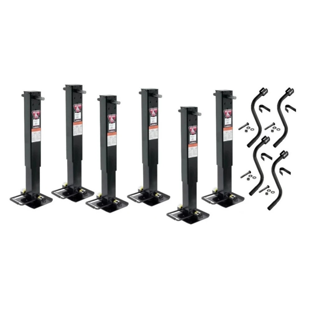 VIP 1 Trailer Jack Package 25K Rating Per Jack w/ Handles