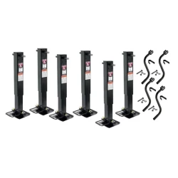 VIP 1 Trailer Jack Package 25K Rating Per Jack w/ Handles